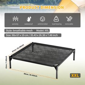 XXL-type Mesh Pet Bed With Ventilation And Heat Dissipation, Stable And Durable Structure, Suitable For Small And Medium-sized Cats And Dogs, Convenie