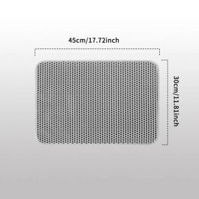 Cat Litter Pad - Waterproof Double-layer, Preventing Garbage Tracking, Non Slip Base, Soft And Safe, Machine Washable, Easy To Clean